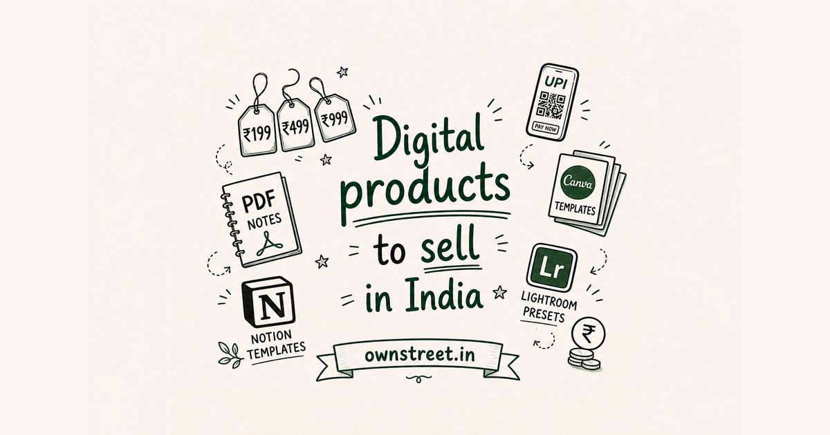 Digital Products to Sell in India (2026 Ideas)
