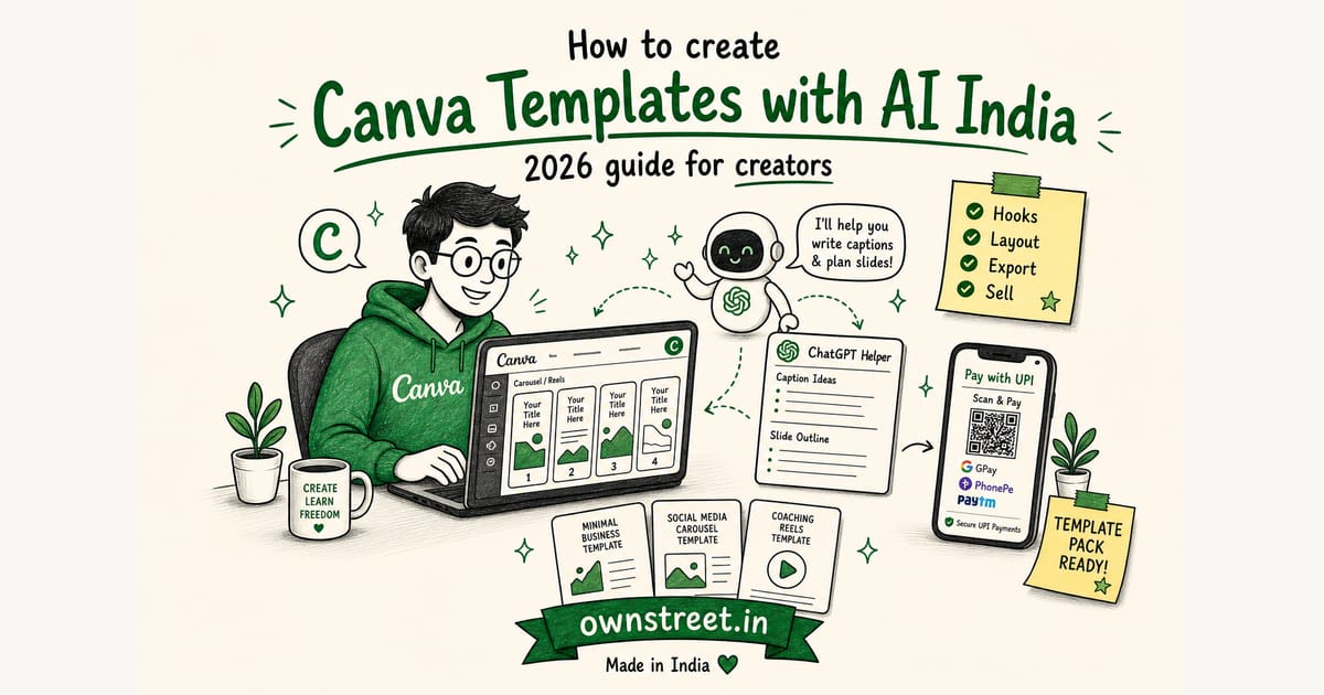 How to Create Canva Templates with AI India (2026)