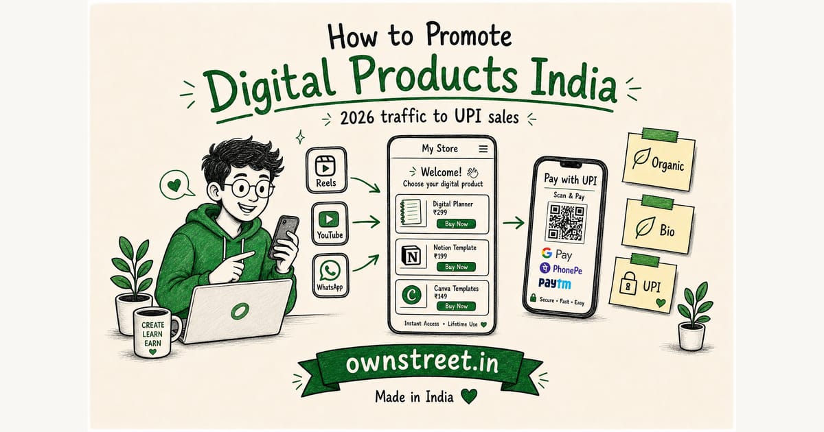 How to Promote Digital Products India (2026)