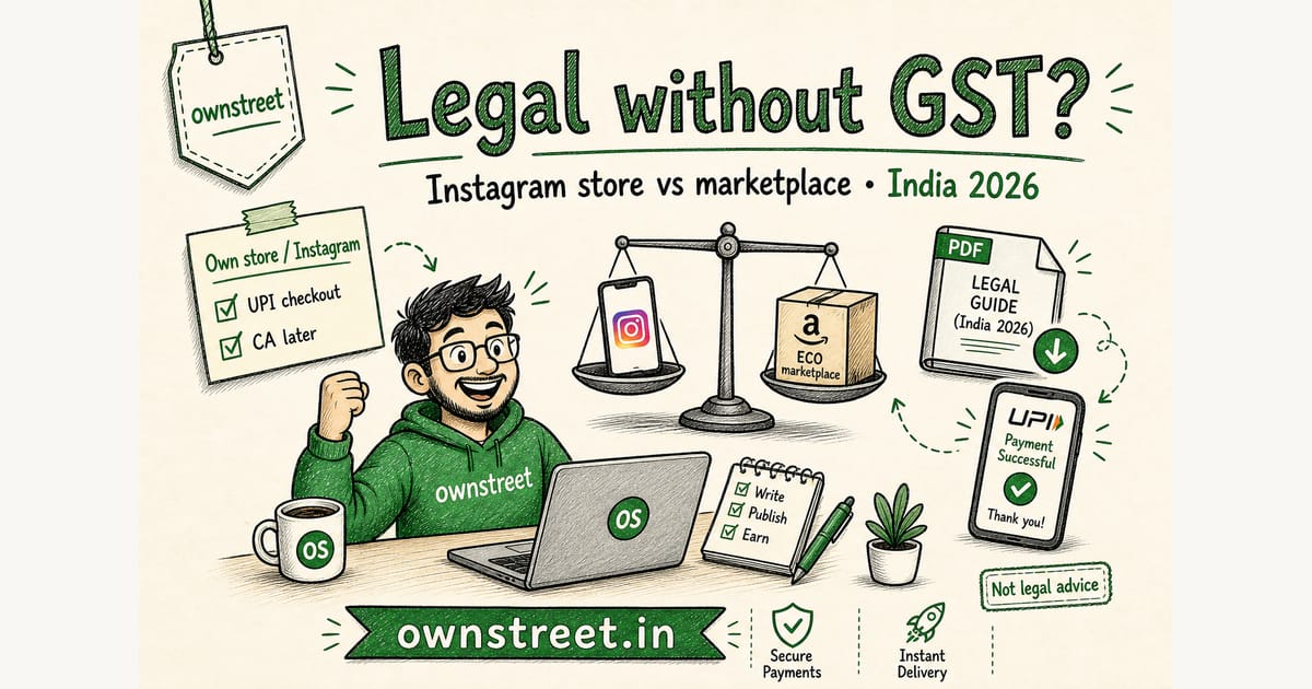 Is Selling Digital Products Legal Without GST India