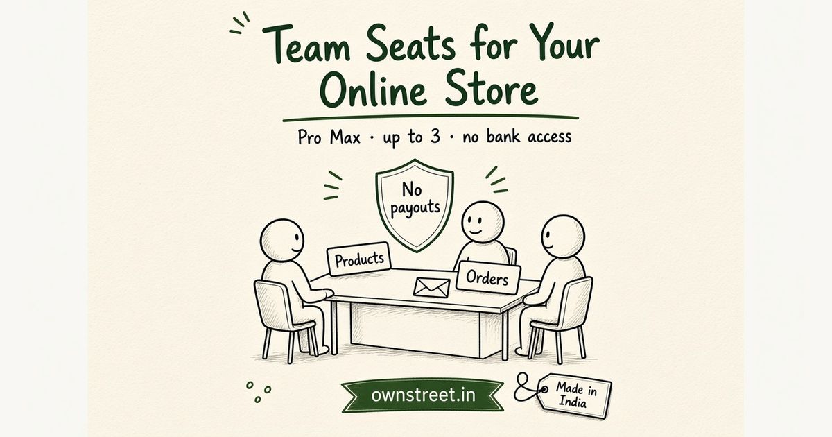 How to Add Team Seats to Your Online Store in India